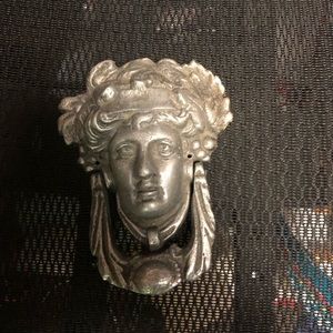 Vintage Cast Iron Victorian Woman Door Knocker- $100 or $80 w/offer 520